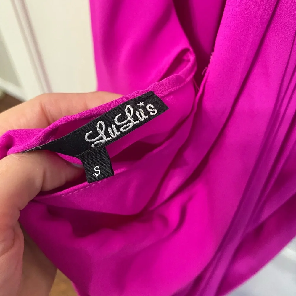 Hot pink dress - Picture 3 of 6